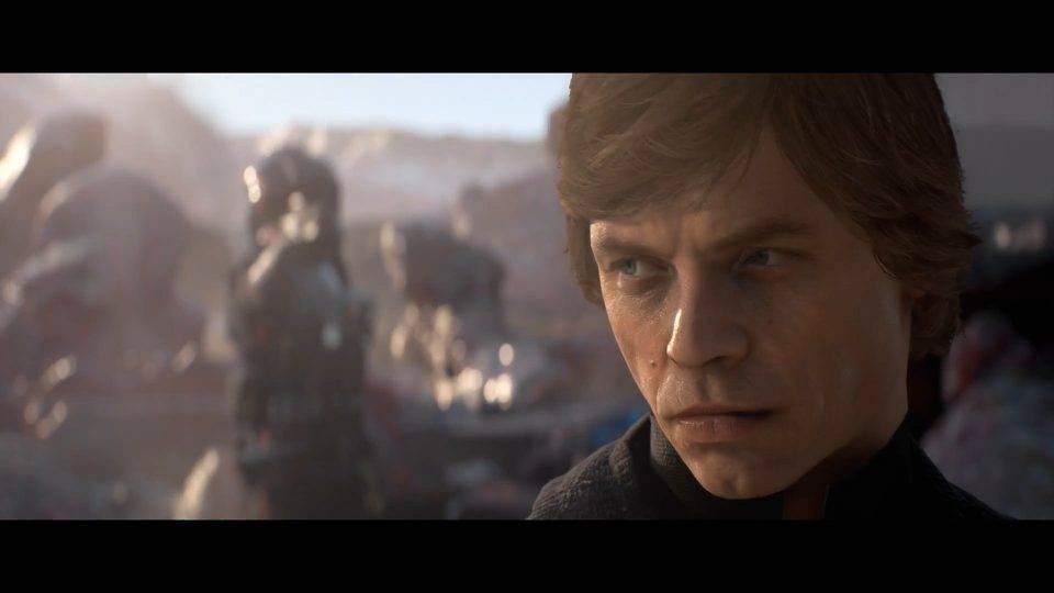 Screens from Star Wars Battlefront 2 trailer.